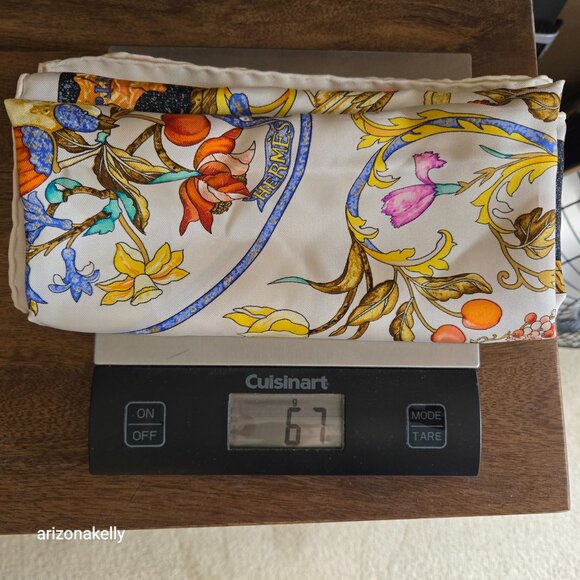 Hermès Silk Scarf Pierres d'Orient et d'Occident Scarf by Zoe Pauwels - Picture 16 of 16